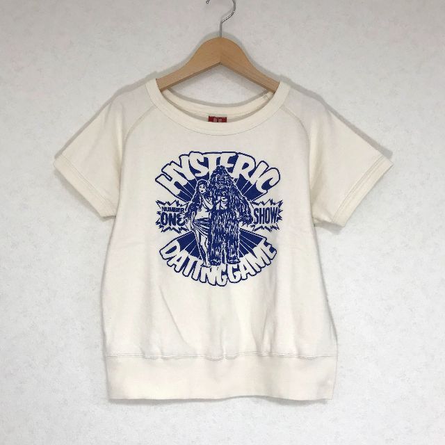 HYSTERIC GLAMOUR(ヒステリックグラマー)の美品 初期 ヒステリックグラマー ガール 半袖 スウェット トレーナー HG レディースのトップス(トレーナー/スウェット)の商品写真