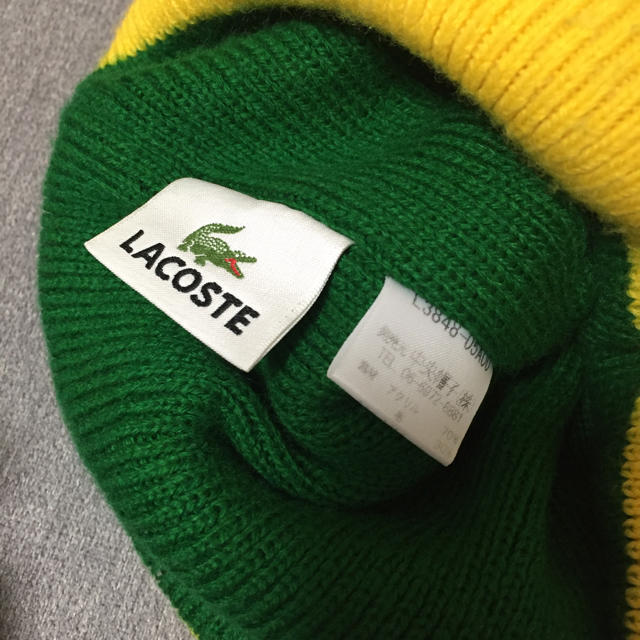 LACOSTE(ラコステ)のラコステ LACOSTE ニットキャップ レディースの帽子(キャップ)の商品写真