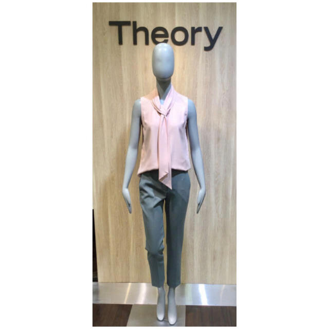 theory(セオリー)のTheory 19ss ボウタイノースリーブブラウス レディースのトップス(シャツ/ブラウス(半袖/袖なし))の商品写真