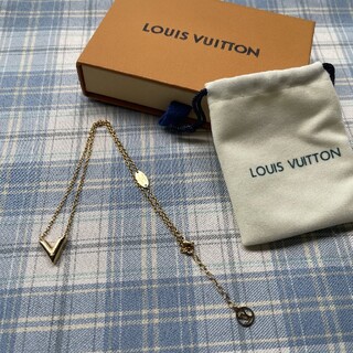 LOUIS VUITTON - 美品LOUIS VUITTON エッセンシャルVネックレス
