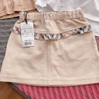 バーバリー(BURBERRY)のバーバリー　のみ新品未使用タグ付き　女子夏服　90〜100サイズ(Tシャツ/カットソー)