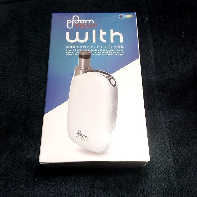 PloomTECH(プルームテック)のploom TECH + With　ホワイト コスメ/美容のコスメ/美容 その他(その他)の商品写真