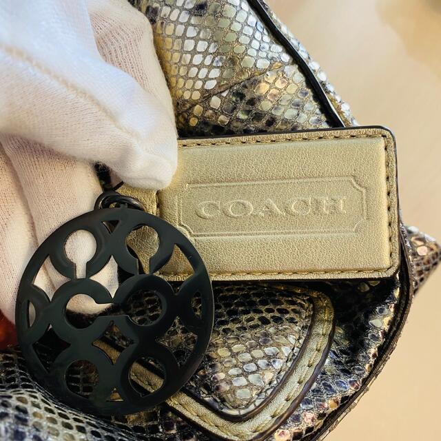 COACH(コーチ)のコーチ　COACH ワンショルダーバッグ　パイソン柄 レディースのバッグ(ショルダーバッグ)の商品写真