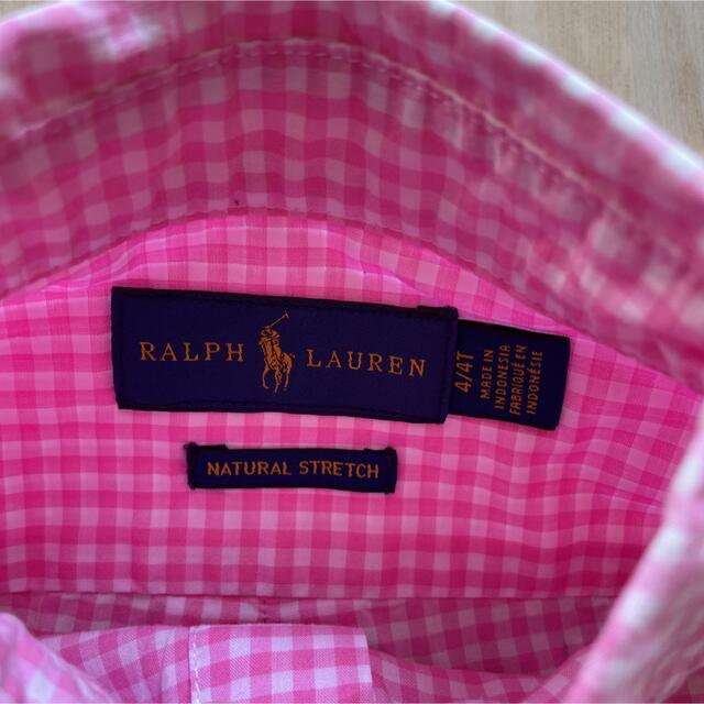 Ralph Lauren(ラルフローレン)のラルフローレン　キッズ　110 100 半袖　男の子　シャツ　チルドレン キッズ/ベビー/マタニティのキッズ服男の子用(90cm~)(Tシャツ/カットソー)の商品写真