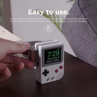 【セール価格】game boy型Apple Watch 充電スタンド(その他)