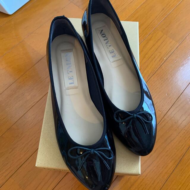 Le Talon(ルタロン)のLe Talon Rain ballet pumps 雨　黒　ブラック レディースの靴/シューズ(ハイヒール/パンプス)の商品写真