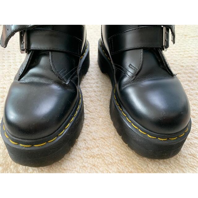 Dr.Martens - Dr.Martens UK5 黒 厚底 アギネス ドクターマーチン