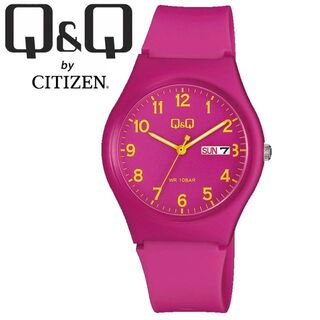 シチズン(CITIZEN)のCITIZEN Q&Q シチズン 腕時計 A212J010Y マゼンタ ピンク(腕時計)