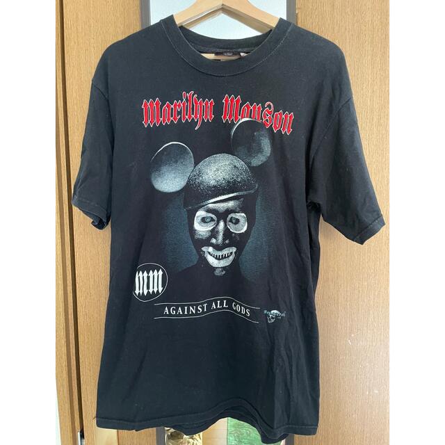 vintage マリリンマンソン　半袖Tシャツ　刺繍