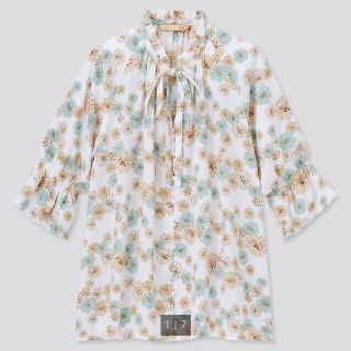 ユニクロ(UNIQLO)の♡週末限定価格♡UNIQLO♡ポール＆ジョーブラウス(7分袖)♡(シャツ/ブラウス(長袖/七分))