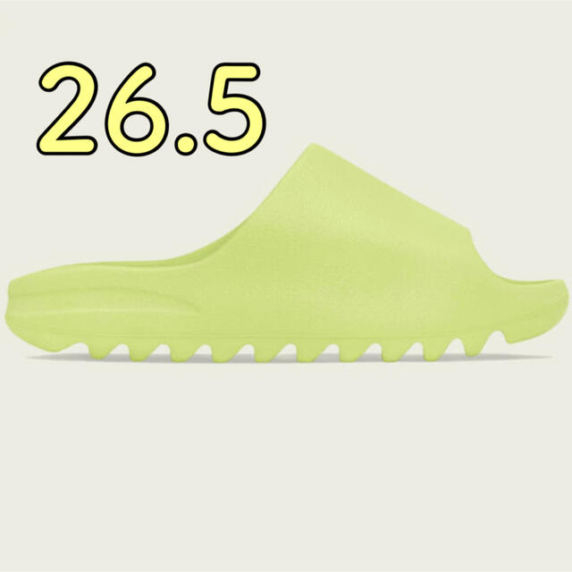 adidas YEEZY slide glow green 26.5 新品未使用