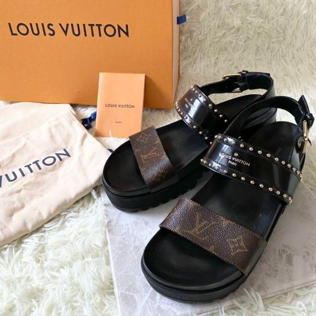 LOUIS VUITTON ルイヴィトン ローリエート・ラインサンダル smhspatna