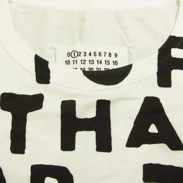 MM6(エムエムシックス)のMAISON MARGIELA メゾンマルジェラ 半袖 Tシャツ S【中古】 メンズのトップス(シャツ)の商品写真