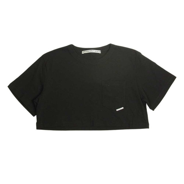 Alexander Wang(アレキサンダーワン)のAlexander Wang アレキサンダーワン Tシャツ ブラック S【中古】 レディースのトップス(シャツ/ブラウス(半袖/袖なし))の商品写真