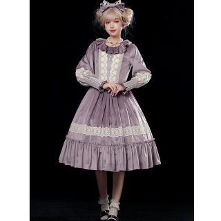 アンジェリックプリティー(Angelic Pretty)の中国ブランド　ローリタ洋服(ひざ丈ワンピース)