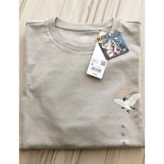 ユニクロ(UNIQLO)のユニクロUNIQLO Tシャツ鬼滅の刃UT (我妻善逸チュン太郎)レディースXL(Tシャツ/カットソー(半袖/袖なし))