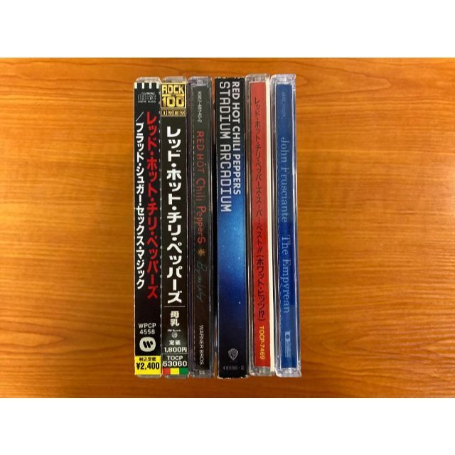 W3272 レッド・ホット・チリ・ペッパーズ CD アルバム 6枚セット W3272 レッド・ホット・チリ・ペッパーズ CD アルバム 6枚セット