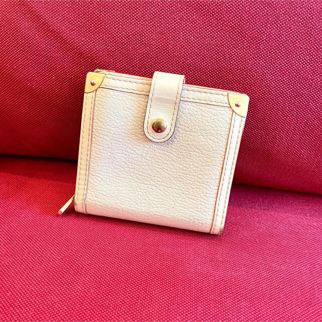 メーカー直送 LOUIS VUITTON ルイヴィトン◇折り財布◇アイボリー◇白