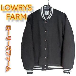 ローリーズファーム(LOWRYS FARM)の【LOWRYS FARM】 ローリーズファーム スタジャン 羊毛混 ブルゾン(スタジャン)