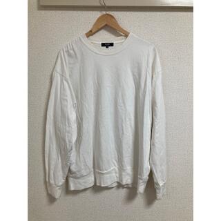 ビームス(BEAMS)のbeams ビームス　白Tシャツ　ロンT カットソー　ビッグシルエット(Tシャツ/カットソー(七分/長袖))