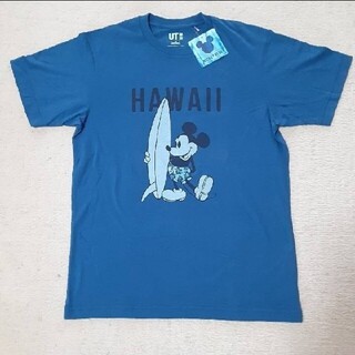 ユニクロ(UNIQLO)の日本未発売　ハワイミッキーTシャツ　新品(Tシャツ(半袖/袖なし))