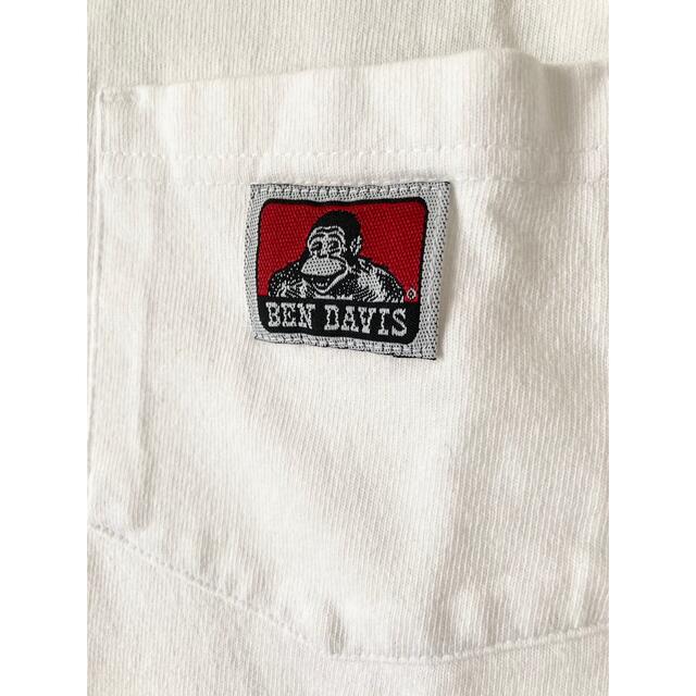 BEN DAVIS(ベンデイビス)のBEN DEVIS⭐︎ 白Tシャツ 無地　ワンポイント メンズのトップス(Tシャツ/カットソー(半袖/袖なし))の商品写真