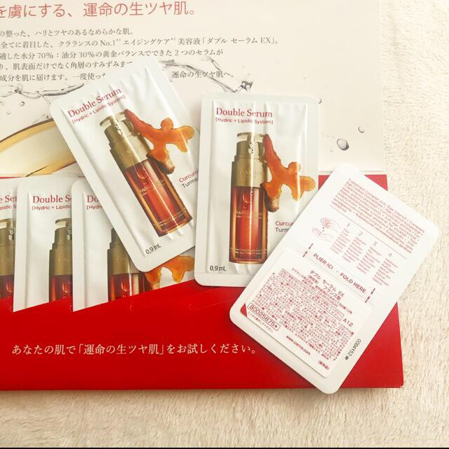 CLARINS(クラランス)の【CLARINS/クラランス】サンプルセット＋トートバッグ  7844円分 コスメ/美容のキット/セット(サンプル/トライアルキット)の商品写真