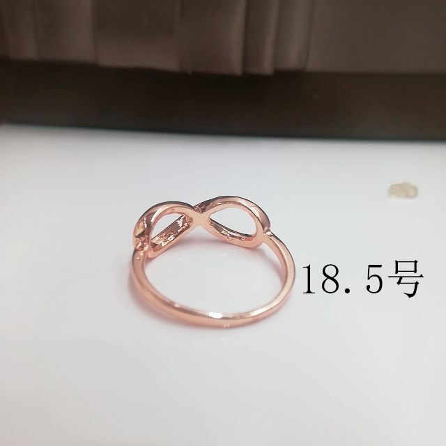 tt18034閉店セールリング18.5号リングピンクゴールド色ファッションリング レディースのアクセサリー(リング(指輪))の商品写真