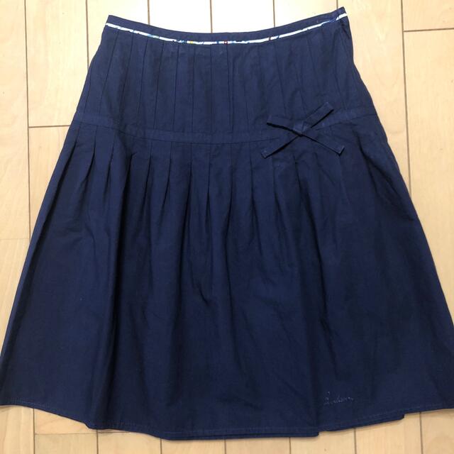 BURBERRY(バーバリー)のバーバリー　スカート　紺　ネイビー　160A キッズ/ベビー/マタニティのキッズ服女の子用(90cm~)(スカート)の商品写真
