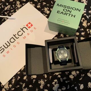 スウォッチ(swatch)のswatch × OMEGA" MISSION ON EARTH(腕時計(アナログ))