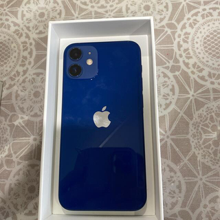 アップル(Apple)のiPhone12 mini 64GB ブルー　(スマートフォン本体)
