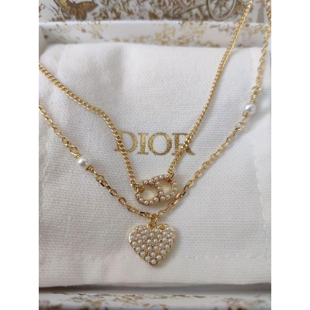 最新 Dior CLAIR D LUNE ネックレス teel.com