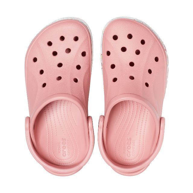 crocs(クロックス)の23cm クロックス バヤバンド バンダナ プリンテッド クロッグ ピンク系 レディースの靴/シューズ(サンダル)の商品写真