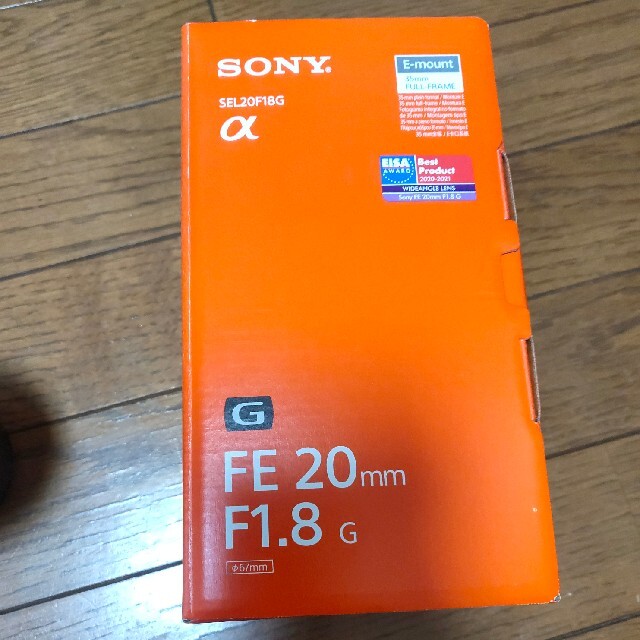 SONY(ソニー)のソニーFE20mm F1.8G　SEL20F18G スマホ/家電/カメラのカメラ(レンズ(単焦点))の商品写真