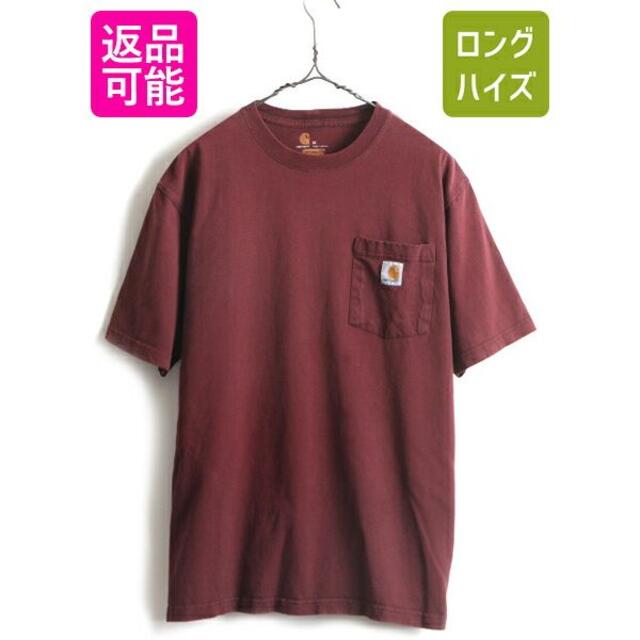 carhartt(カーハート)の■ カーハート ポケット付き 半袖 Tシャツ ( メンズ M ) 古着 CARH メンズのトップス(Tシャツ/カットソー(半袖/袖なし))の商品写真