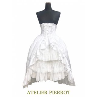 アリスアンドザパイレーツ(ALICE and the PIRATES)のATELIER PIERROT フェアリーレースコルセットスカート(ロングスカート)