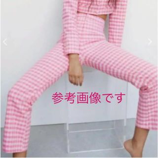 ザラ(ZARA)のZARA ザラ  チェックパンツ(クロップドパンツ)