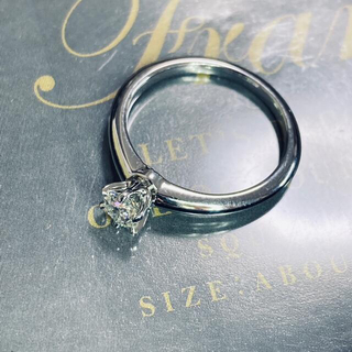 ティファニー(Tiffany & Co.)のTiffany PT950 ダイヤモンドリング　0.31ct(リング(指輪))