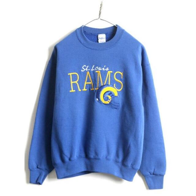 お買得限定品☆夏売れ筋 90s USA製 □ NFL セントルイス ラムズ ビッグ
