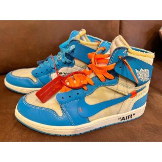 オフホワイト(OFF-WHITE)のAir Jordan1 offwhite unc(スニーカー)