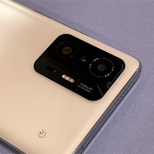 ANDROID(アンドロイド)のXiaomi 11T Pro 8GB/128GB ホワイト スマホ/家電/カメラのスマートフォン/携帯電話(スマートフォン本体)の商品写真