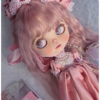 ウィッグ 3cm BJD ミニドール 立春ちゃん カスタムフルセット パート１ ...