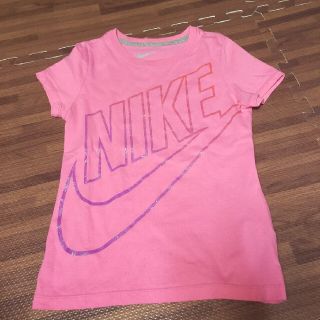 ナイキ(NIKE)のナイキ　半袖　Tシャツ　ピンク　ラメ　可愛い　ジャージ　綿100%(Tシャツ/カットソー)