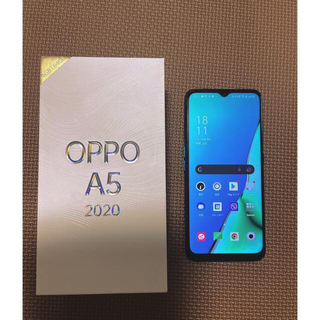 OPPO A5 2020 グリーン 4GB/64GB CPH1943 楽天モデル(スマートフォン本体)