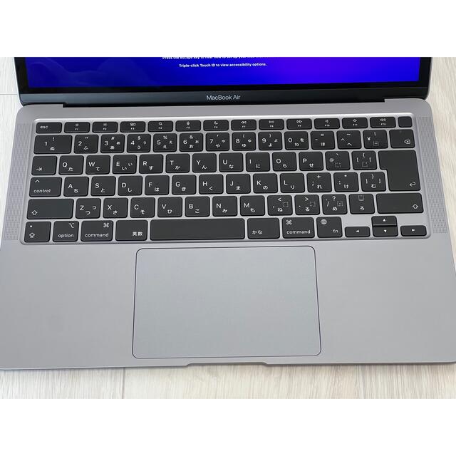 Apple(アップル)の美品MacBook Air (M1, 2020) スマホ/家電/カメラのPC/タブレット(ノートPC)の商品写真