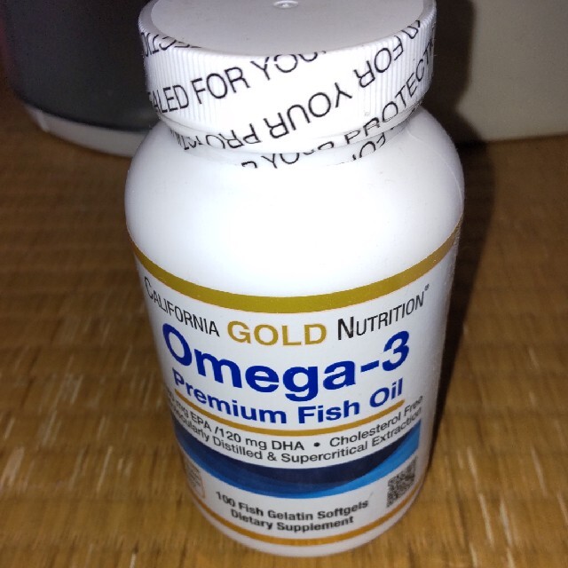 【新品未開封】オメガ3　Omega-3 Premium Fish Oil 食品/飲料/酒の健康食品(その他)の商品写真