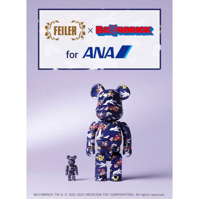 FEILER × BE＠RBRICK for ANA