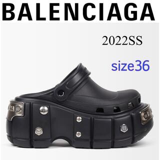 バレンシアガ(Balenciaga)の新品★BALENCIAGA★hardcrocs★size36★2022SS(サンダル)