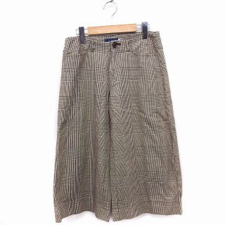 スピックアンドスパン(Spick & Span)のスピック&スパン Spick&Span グレンチェック クロップド パンツ 38(その他)