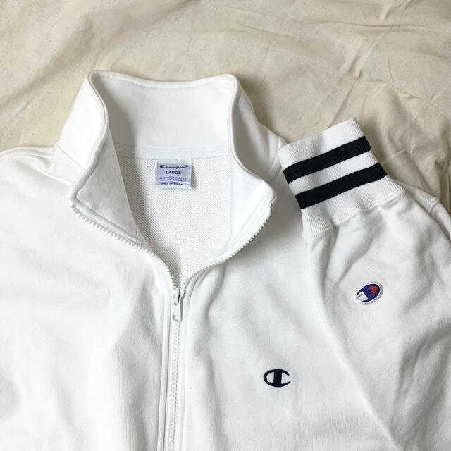 Champion(チャンピオン)のChampion(USA)ビンテージスウェットトラックジャケット メンズのジャケット/アウター(ブルゾン)の商品写真